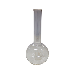 Flat-Bottom Spherical/Boiling Flask, 250ml, Borosilicate Glass, Clear, European, Each Each