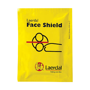 LAERDAL FACE SHIELD 10/BOX (46000003) Box
