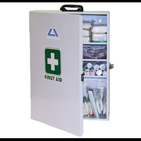 Livingstone Medium Risk First Aid Kit, National, for 1-25 people, Complete Set In Wall Mountable Metal Case Each