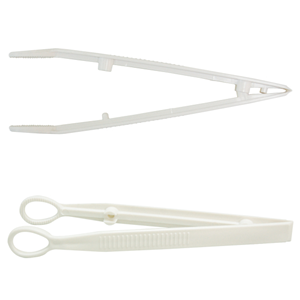 Disposable Loop-End Forceps, 13mm Diameter, 125 x 8mm, Polypropylene, White, Each 2170 Each