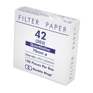 Double Ring Filter Paper