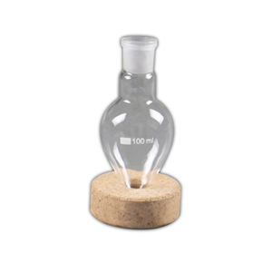 Flask Pear 1 Neck 100ml Socket 24/29 Each