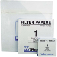 Whatman Filter Paper, Qualitative, Medium Speed, Grade 1, 460W x 570L mm Dia, 11um Pore Size, Biodegradable, 100/Pack Pack