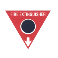 Sign 'fire Extinguisher Foam' 190x190mm Each