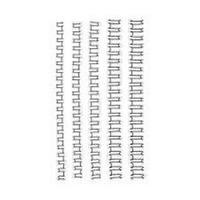 WIRE BINDING COILS 22MM BLACK GBC 100/PK Pack