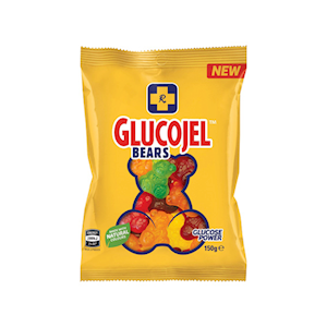 Gold Cross Glucojel Bears, 150g, All-Natural Colours, Each Pack