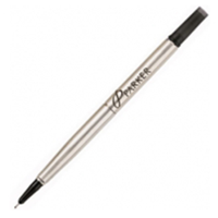 PEN REFILLS PARKER ROLLERBALL MED BLK 0.8MM EACH Each