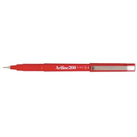 Pens Artline 200 0.4mm Red Loose Each Loose