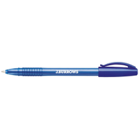J.Burrow Ballpoint Pens, Blue, 50/Box Box