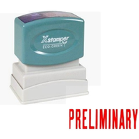 XSTAMPER 1075 PRELIMINARY RED EACH Each