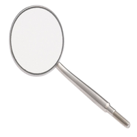 Conical Mirror with Handles, Stainless Steel, Each Each