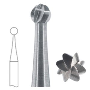 ELA STEEL BUR RND 021 PK10 Each