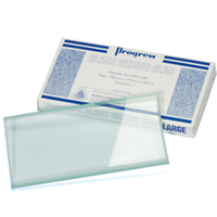 Glass Mixing Slab, 150 x 77mm, Rectangular, Large, Polished Edges, Each Each