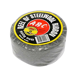 ABC Steel Wool Grade No.2, 500g/Roll, 1 Roll, Loose