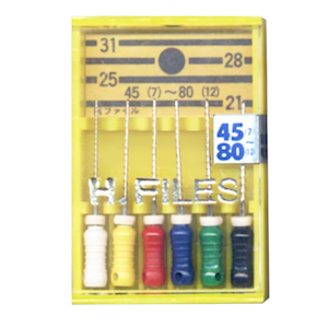 H-Files 31mm 45 6/pk Pack