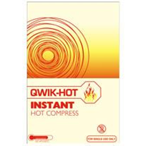 Qwik-Hot Instant Hot Pack, 22 x 14cm, 50/Carton Carton
