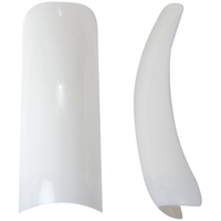 Hawley Nail Tips-Curved French White Size#9 50pieces/pack Pack