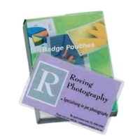 IBICO LAMINATED BADGE POUCH67 X 99 25/PKT Pack