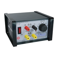 IEC Power Supply, SW General Type, 2-12 Volts, Dual Mode AC/DC, 10 Amps, Overload LED indicator, Each