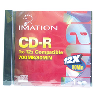 RECORDABLE C.D 700MB/80 MIN 48X CASED IMA EACH Each