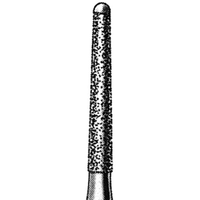 Intensiv 18L Diamond Burs, Domed Taper Fissure, ISO 220524 #16, Friction Grip, Medium, Each Each
