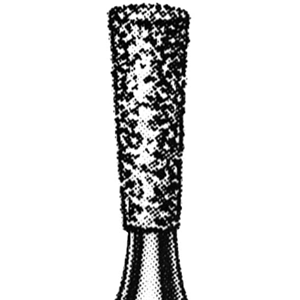 Intensiv 115C Diamond Burs, Long Inverted Cone, ISO 225534 #17, Friction Grip, Coarse, Each Each