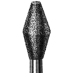 Intensiv 241C Diamond Burs, Inverted Cone, ISO 39534 #16, Friction Grip, Coarse, Each Each
