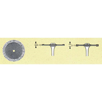 Intensiv 273 Diamond Discs, Superflex, One Sided, 22 x 10mm, Each Each
