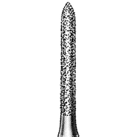 Intensiv 308 Diamond Burs, Long Bullet, ISO 289524 #12, Friction Grip, Medium, Each Each