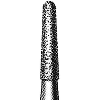 Intensiv D16GS Diamond Burs, Domed Taper Fissure, ISO 197514 #12, Friction Grip, Fine, Each Each