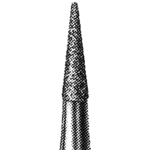 Intensiv D1GS Diamond Burs, Needle Point, ISO 159514 #10, Friction Grip, Fine, Each Each