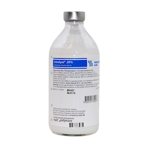 Intralipid Intravenous Emulsion, 20 Percent, 500mL in Glass, Sterile, Each