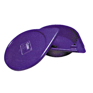 ASP Cidex Instrument Tray System, with Liner and Lid, 19" Diameter, 10 L, Round, Each Carton