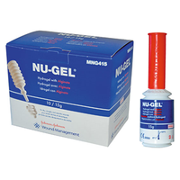 Out of Date,Johnson&Johnson Nu-Gel Hydrogel,w/ Alginate,15 grams,10/Box, Original Unopened Condition, Price Discounted, While Stocks last Box