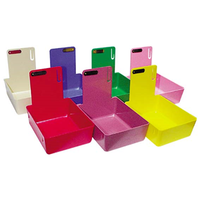 H&G Lab Job Pan Pink 5.75 X 7 X 6.75Inch Each