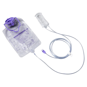 Kangaroo OMNI Feeding Set, 500ml, Non-Sterile, Pair with Kangaroo OMNI Enteral Feeding Pump (+/- 5pct accuracy), 30 Pieces/Pack