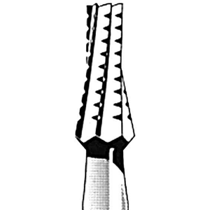Taper Fissure Cross Cut, Oral Surgical Jet Burs, Each Pack
