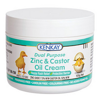 Kenkay Zinc And Castor Oil Cream, 100 grams Each