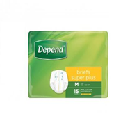 Depend Unisex Fitted Briefs Super Plus