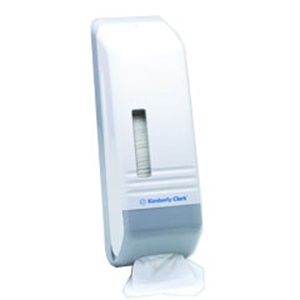 Dispenser Standard White And Grey Abs Recyclable Plastic Lockable Each
