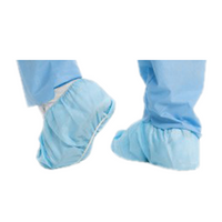 Halyard X-Tra Traction Shoe Cover, Universal Size, 3-Layer SMS Fabric, Blue, 300 Pieces/Carton Carton