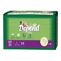 Depend Flex Pads Super Plus