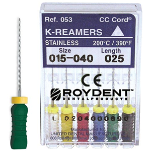 Cc K Reamer 25mm #110 6/pk Pack