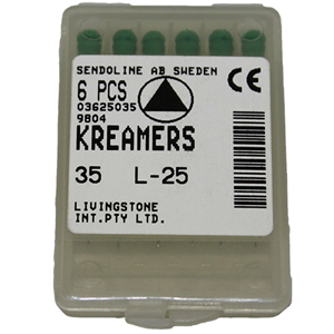 Liv K-reamers 25mm #35 6/bx Cc Box