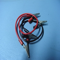 Lead Alligator Clip, Circuit Board Kit Spare, 320mm Total Length, 2 pcs./Pack Pack