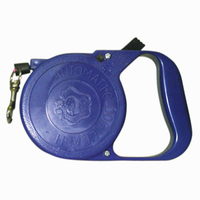 Pet Retractable Lead/Leash, 5 metres, Blue, Each Each