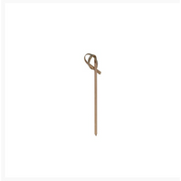 LivEco Bamboo Knotted Skewer 80mm, FSC® Certified, 250 Pieces/Pack, 20 Packs/Carton