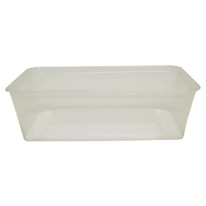 Rectangular Container, 650ml, 50/Pack Pack