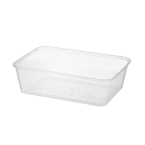 RECT.CONTNR RECESS BASE 700ML 50/PK 10/C Carton