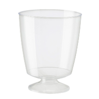 Castaway Plastic Wine Taster, 62ml, Clear, 25/Sleeve, 40 Sleeves/Carton, 1000/Carton Carton